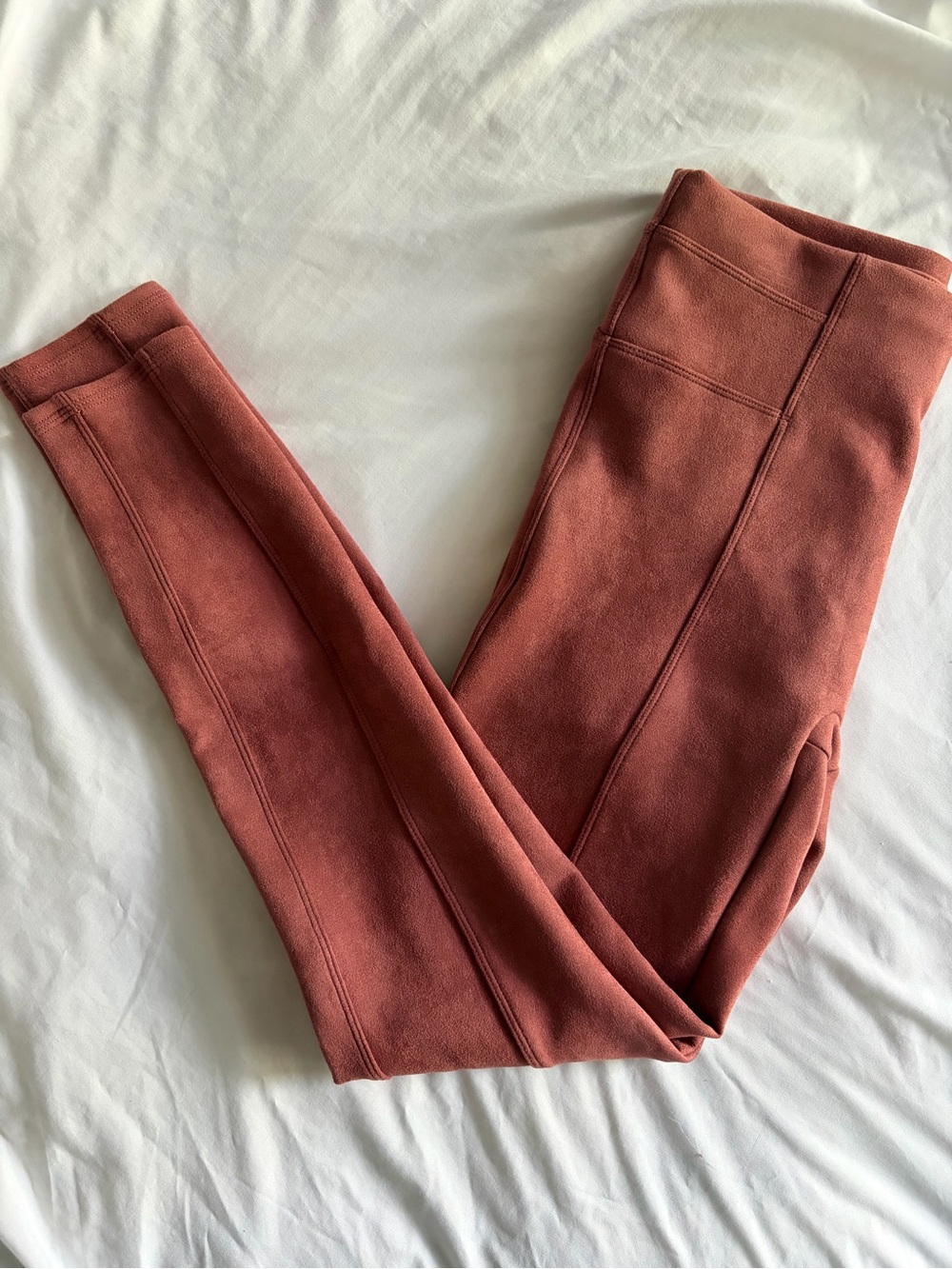 SPANX High-Rise suede Leggings